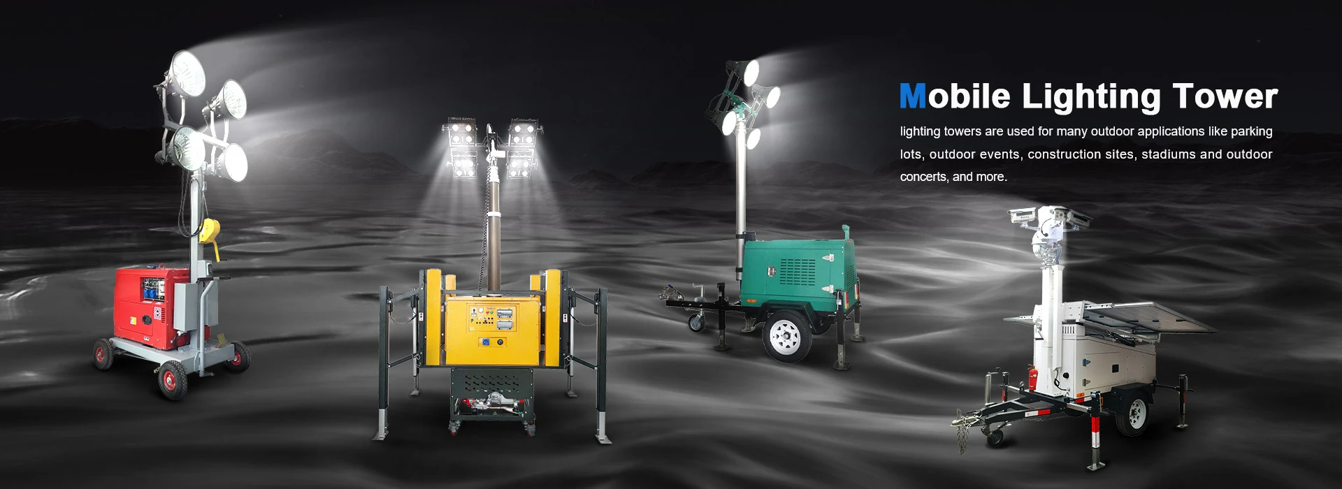 SORNNE mobile light tower factory